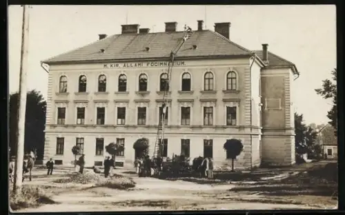 Foto-AK Szentgotthart, Gymnasium