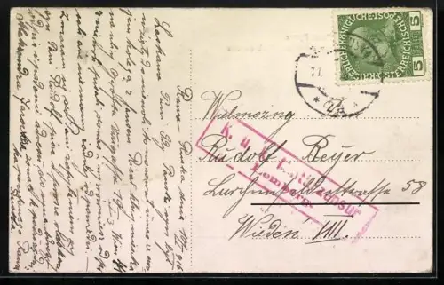 AK Rava Ruska, Ul. Mickiewicza, Mickiewiczgasse