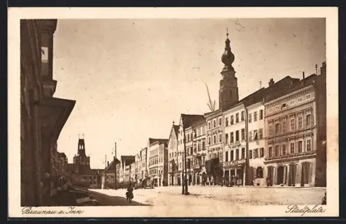 AK Braunau a. Inn, Stadtplatz