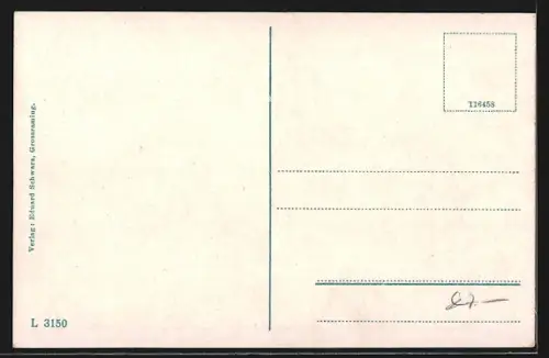 AK Grossraming /O.-Oe., Panorama mit Kirche