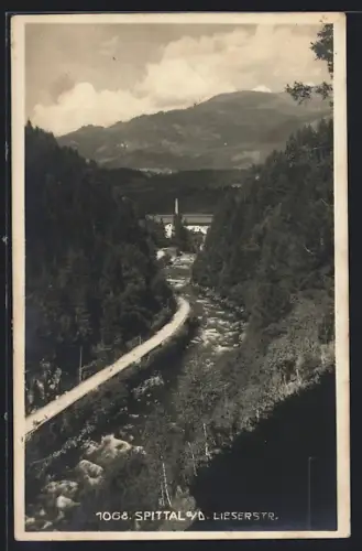 AK Spittal a. D., Lieserstrasse