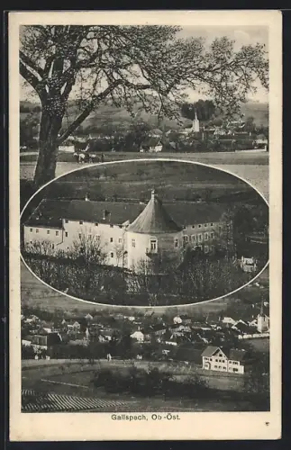 AK Gallspach, verschiedene Ansichten