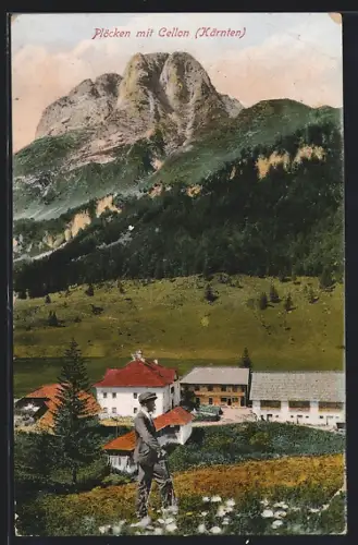 AK Plöcken, Ortspartie mit Cellon