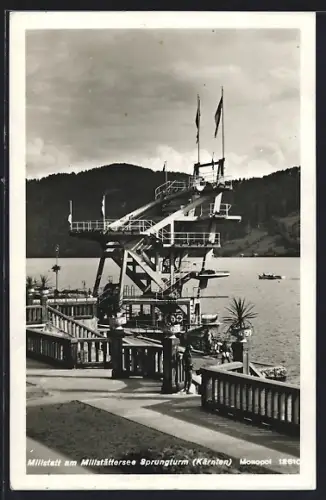 AK Millstatt am Millstättersee, Sprungturm