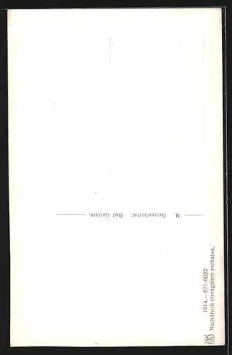 AK Bad Gastein, Hohe Brücke