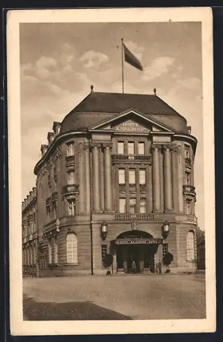 AK Essen /Ruhr, Blick auf das Hotel Kaiserhof