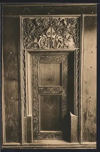 AK Stein a. Rh., Kloster St. Georgen, Türchen im Davidszimmer