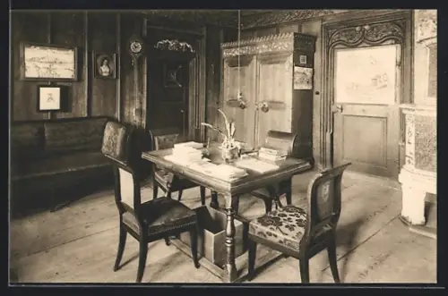 AK Stein a. Rh., Kloster St. Georgen, obere Abtstube