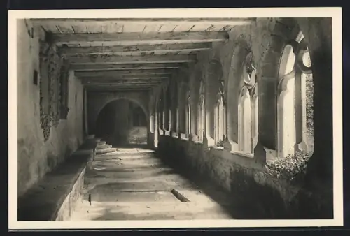 AK Stein a. Rh., Kloster St. Georgen, Kreuzgang, Nordflügel