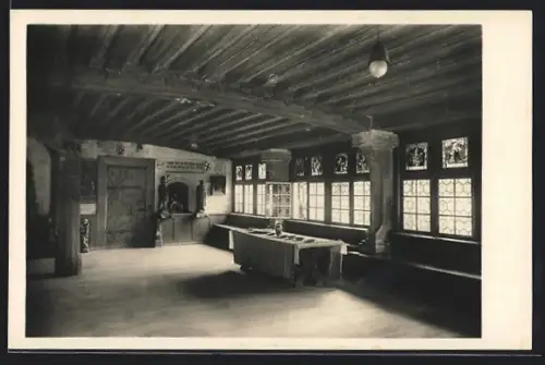 AK Stein a. Rh., Kloster St. Georgen, Konventsaal um 1440