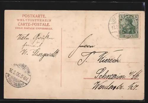 AK Helgoland, Vogelperspektive der Insel und Unterland