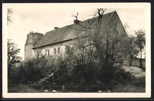 AK Wesenberg /Meckl., Ansicht der Burganlage