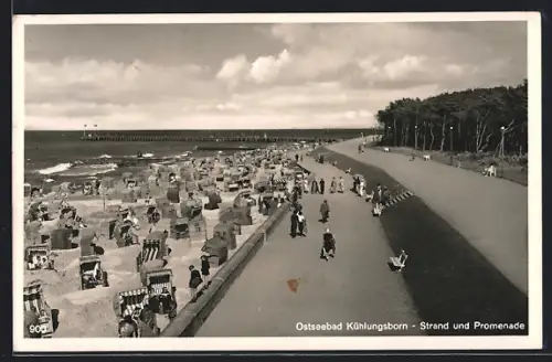 AK Kühlungsborn, Strand, Promenade, 