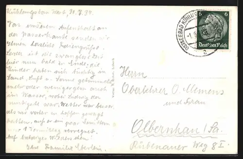 AK Kühlungsborn, Strand, Promenade, 