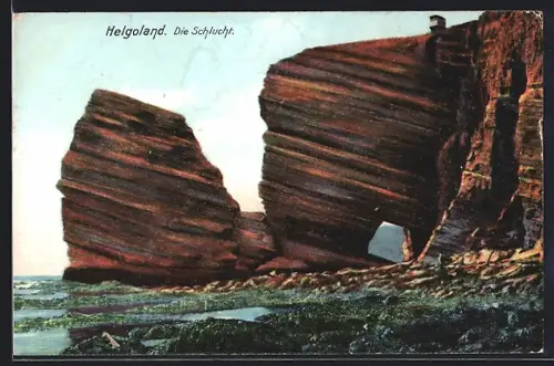 AK Helgoland, Die Schlucht