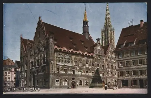 AK Ulm a. D., Rathaus, Münster