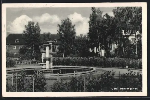 AK Gera, Dahliengarten