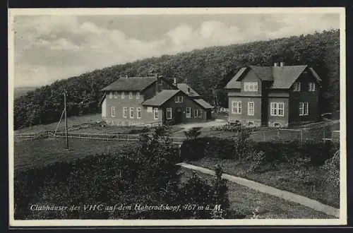 AK Breungeshain, Clubhäuser des VHC auf dem Hoherodskopf