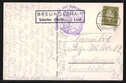 AK Breungeshain, Clubhäuser des VHC auf dem Hoherodskopf