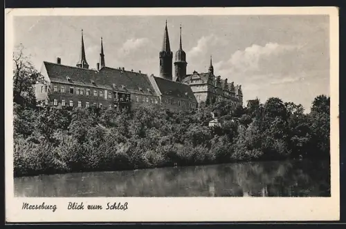 AK Merseburg, Blick zum Schloss