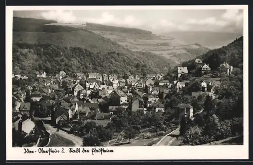AK Idar-Oberstein, Blick ins Stadtzentrum