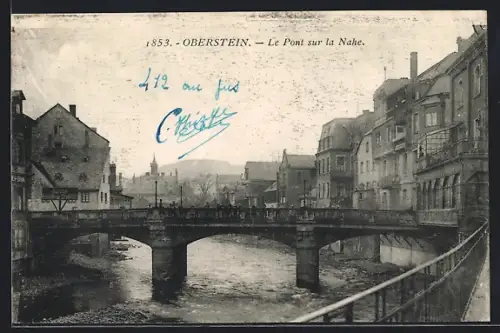 AK Oberstein, Brücke über die Nahe