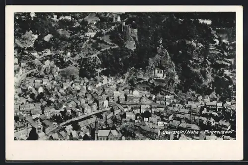 AK Oberstein /Nahe, Luftaufnahme