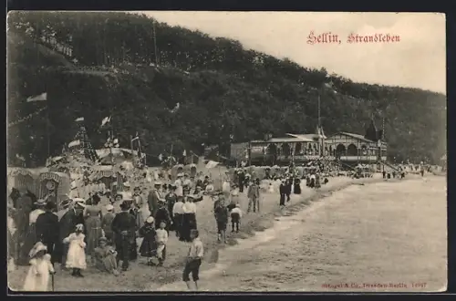 AK Sellin, Strandleben