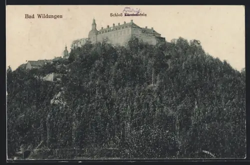 AK Bad Wildungen, Schloss Fürstenstein