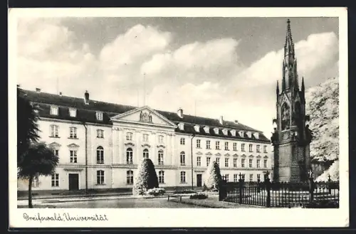 AK Greifswald, Universität, Denkmal