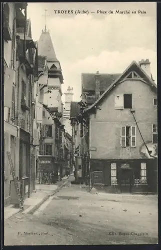 AK Troyes /Aube, Place du Marché au Pain
