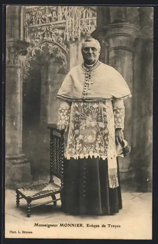 AK Troyes, Monseigneur Monnier, Évêque de Troyes