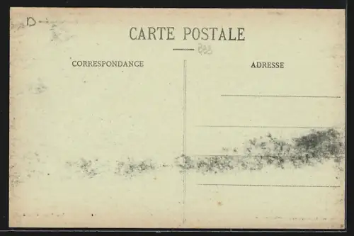 AK Arcis-sur-Aube, Rue de Paris et Rue Belle-Dame
