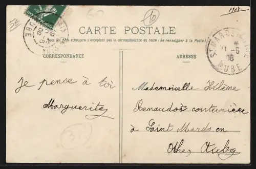 AK Aix-en-Othe, Panorama, côté Est