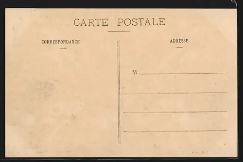 AK Troyes, Mardi-Gras 1911, Avant-garde, Trompettes, Carabiniers