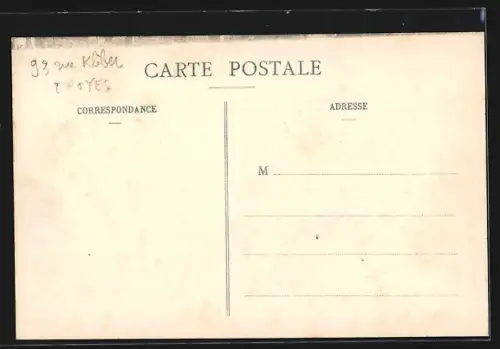 AK Troyes, Char de l`Union Commerciale et Industrielle, Fête de la Bonneterie 1909