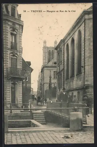 AK Troyes, Hospice et Rue de la Cité