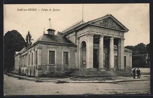AK Bar-sur-Seine, Palais de Justice