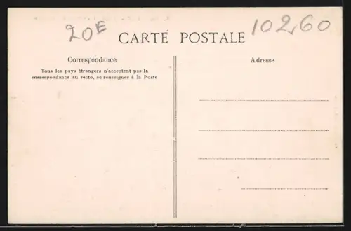 AK Chappes, Maisons au bord de la Seine
