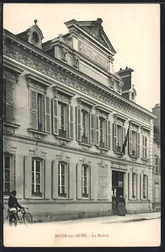 AK Arcis-sur-Aube, La Mairie