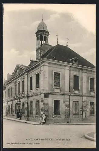 AK Bar-sur-Seine, Hôtel de Ville