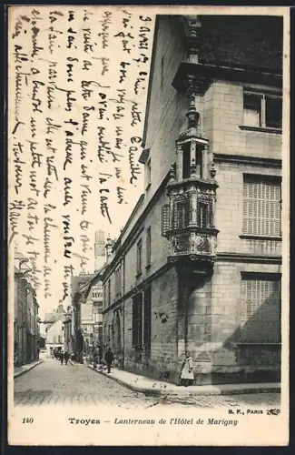 AK Troyes, Lanterneau de l`Hôtel de Marigny