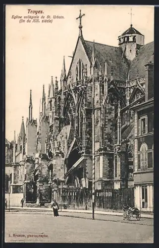 AK Troyes, Église collégiale de St. Urbain, fin du XIIIe siècle