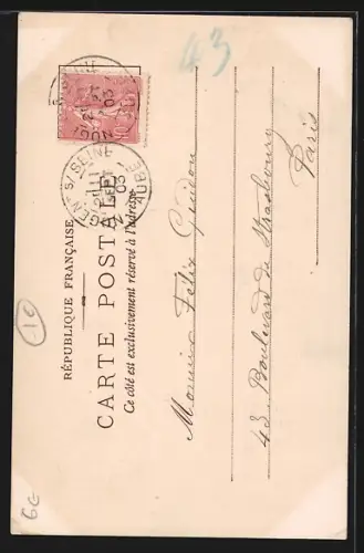 AK Nogent-sur-Seine, La Rue de la Halle