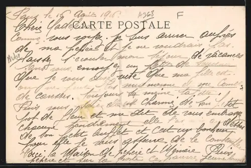 AK Saint-Parres-lès-Vaudes /Aube, L`Entrée du Pays venant de Bar-sur-Seine