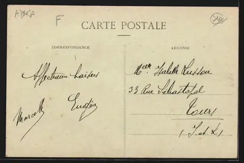 AK Saint-Benoît-sur-Vanne /Aube, Route de Sens à Troyes