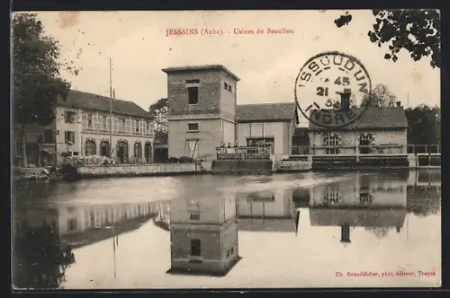 AK Jessains /Aube, Usines de Beaulieu