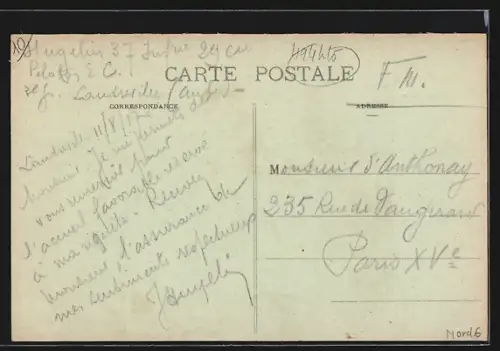 AK Landreville /Aube, Rue Basse avec Hôtel du Commerce et habitants devant les maisons