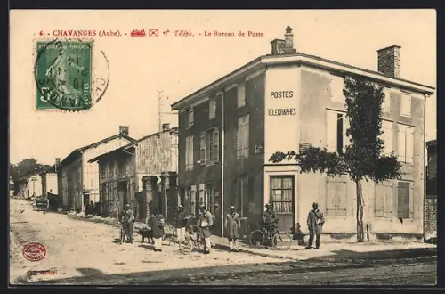 AK Chavanges /Aube, Le Bureau de Poste