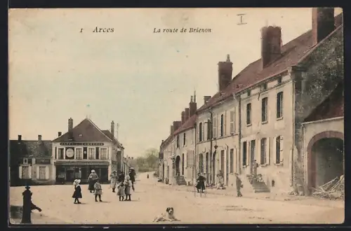 AK Arces, La route de Brienon